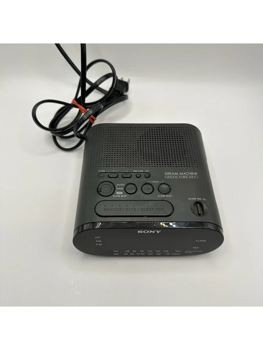 Sony Dream Machine Model ICF-C218 AM/FM Dual Alarm Clock Radio Tested & Works